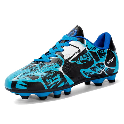 New Men Soccer Shoes Kids Cleats Grass Adult Professional Football Boots Ultralight Non-Slip Boys Training Shoes Drop Shipping